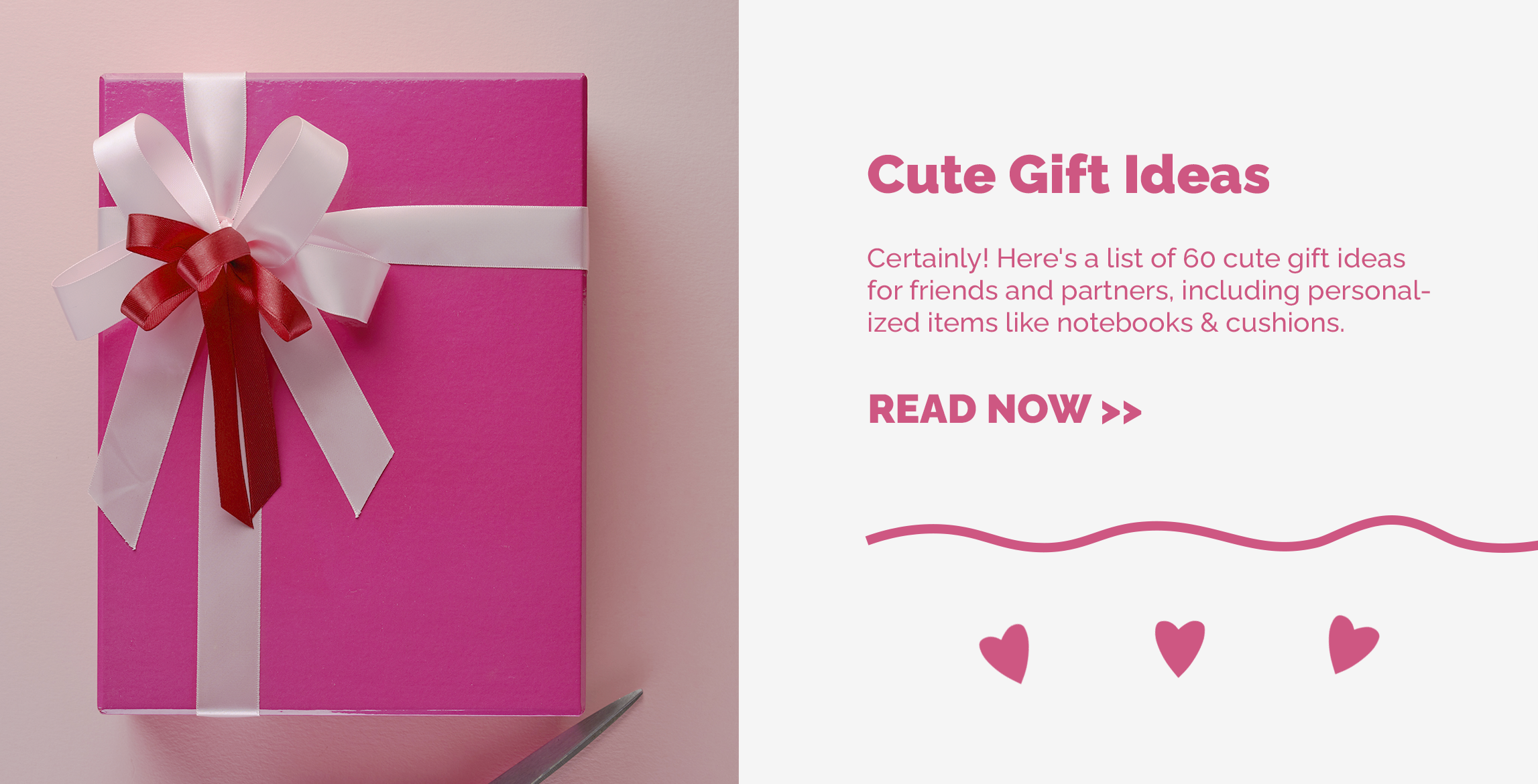 Cute Gift Ideas: 60 Cute gift ideas for friends & partners