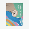 Personalised blanket with Sloth Design