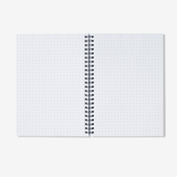 Personalised notebook graph paper