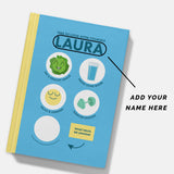 Add your name to the personalised A5 notebook.