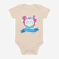 Personalised baby grow - cute Easter rabbit design