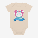 Personalised baby grow - cute Easter rabbit design