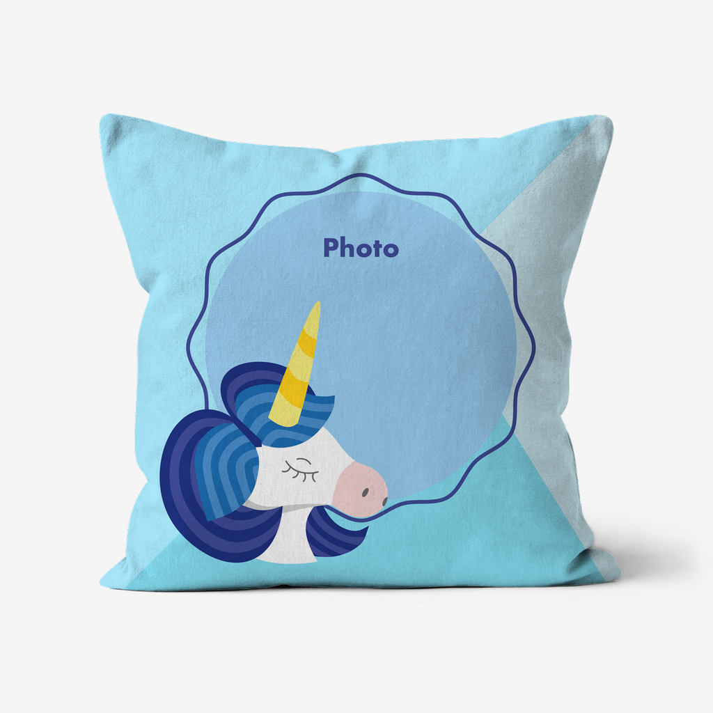 Personalised photo cushion