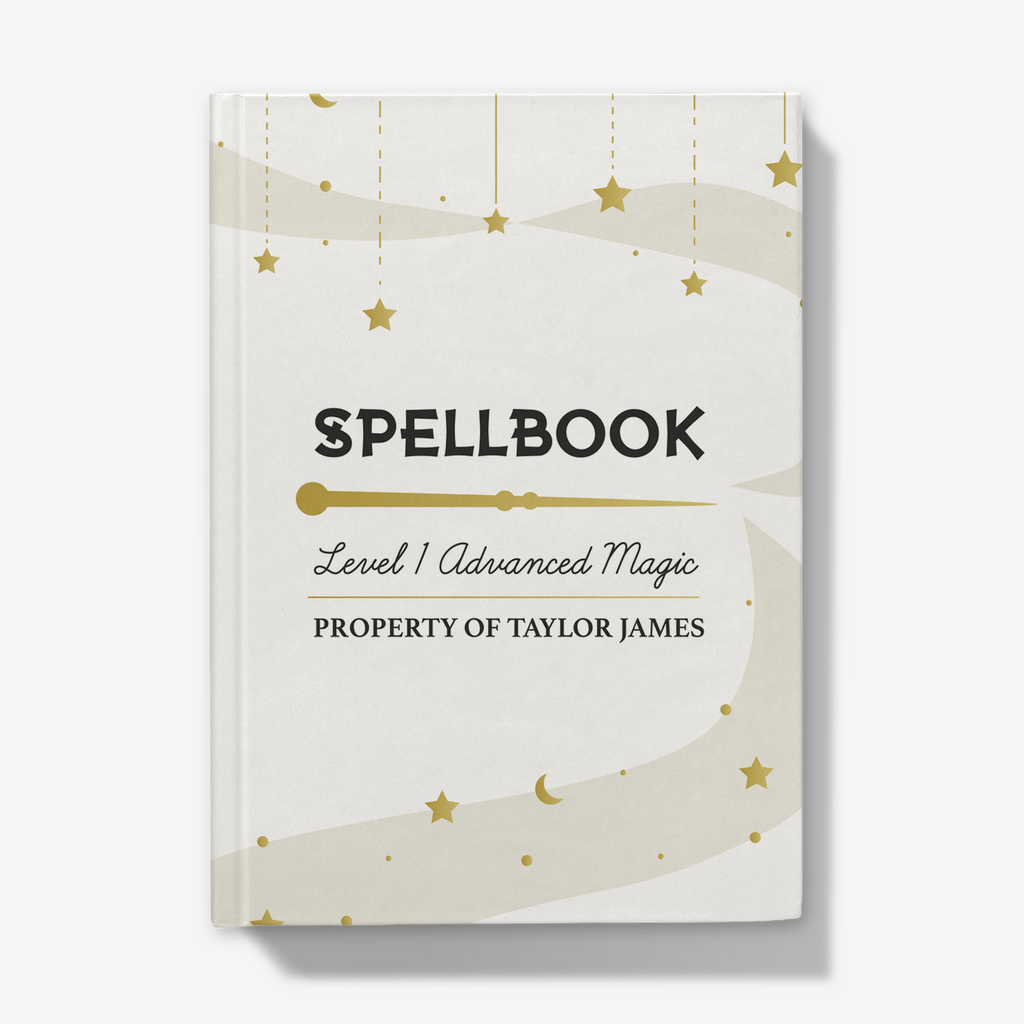 Spellbook Notebook - Witch Notebook Hardback Journal Front