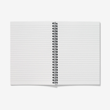 Custom Notebooks Collection - Love Heart Notebook Notebook Lined Paper